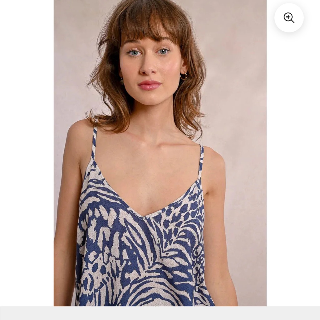 Molly Bracken Blue And White Camisole